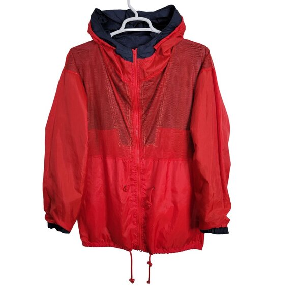 Helly Hansen Mens Size M Windbreaker Waterproof Packable Jacket Hooded Vented - Picture 9 of 11